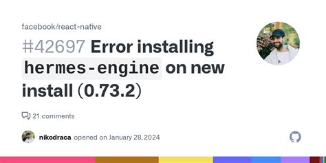 hermes app|error installing Hermes engine.